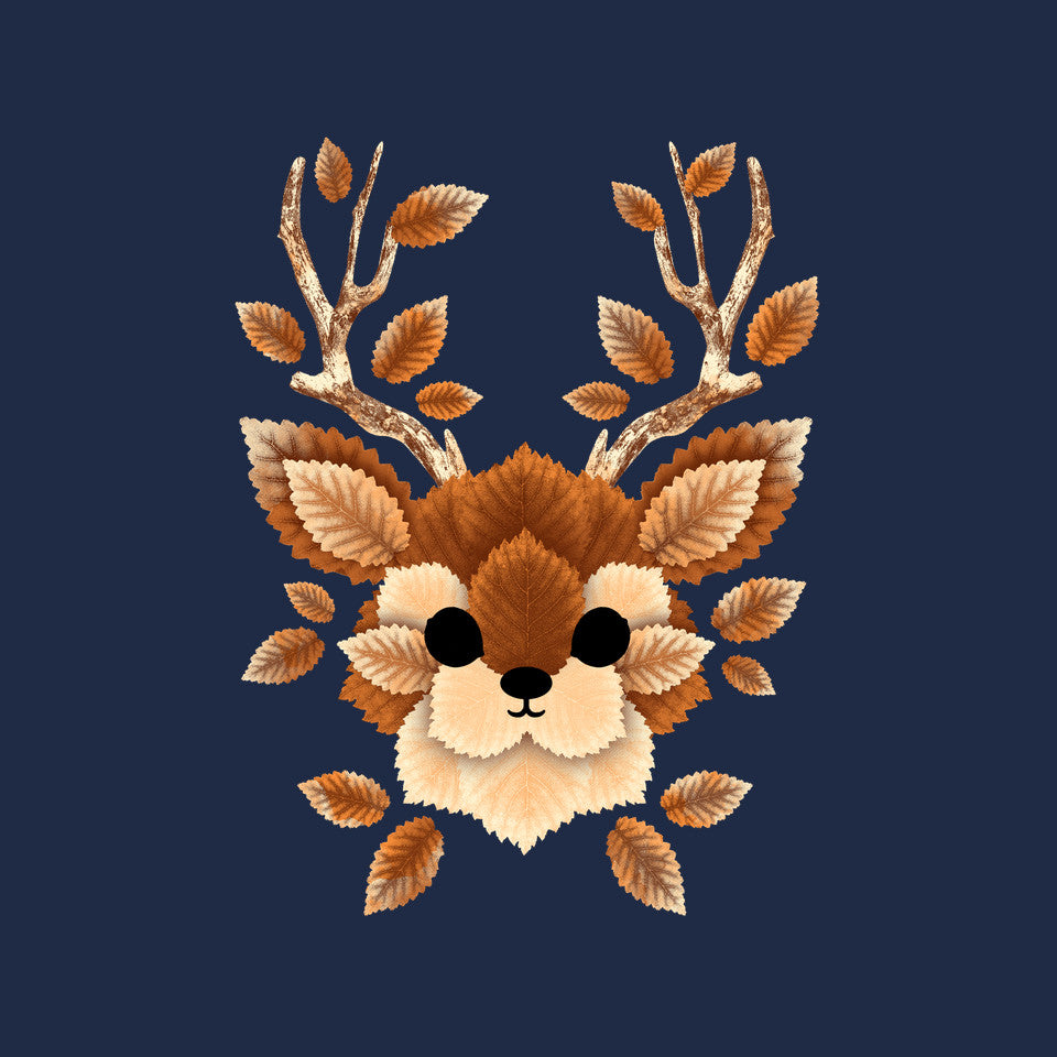 Deer Of Leaves