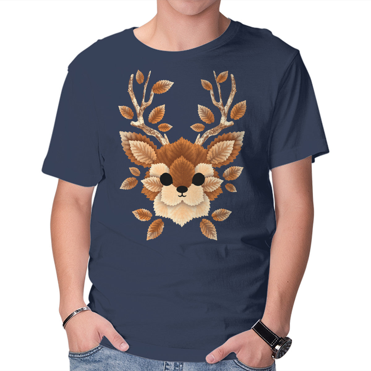 Deer Of Leaves