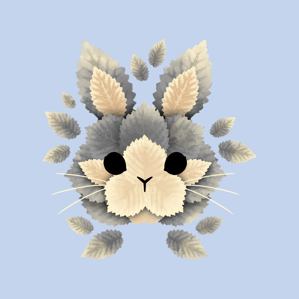 Bunny Of Leaves