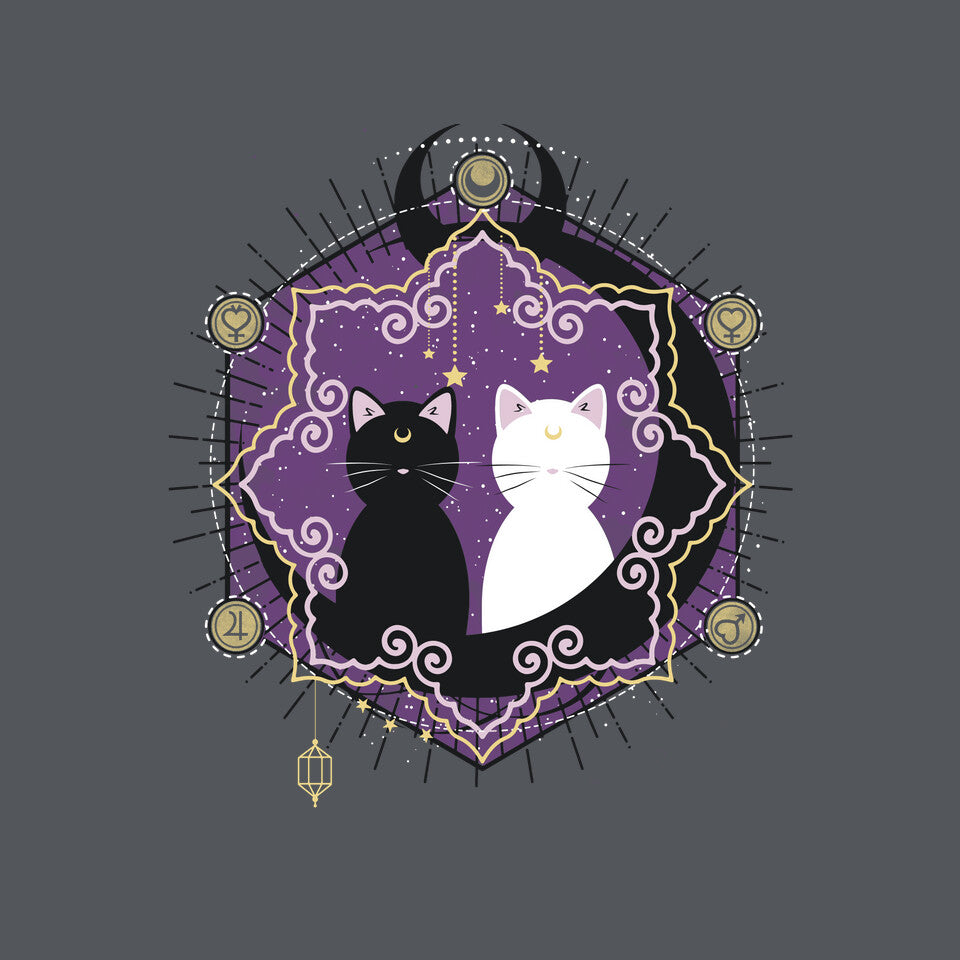 Crescent Moon Cats