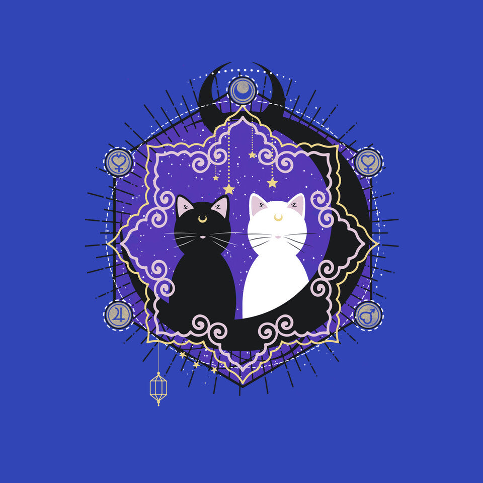 Crescent Moon Cats