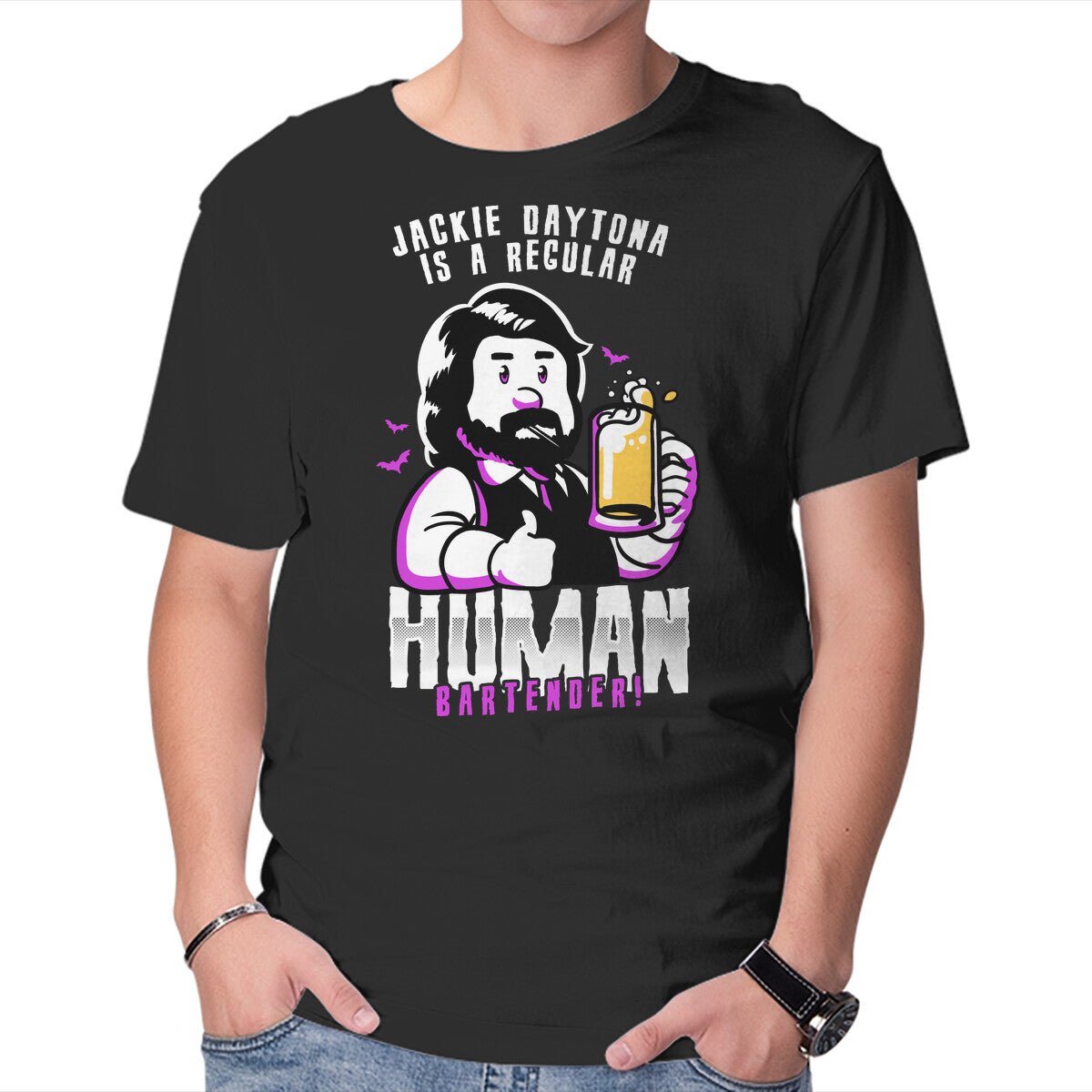 Regular Human Bartender
