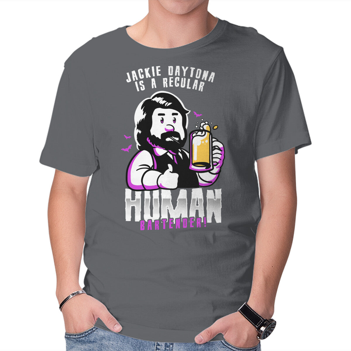 Regular Human Bartender