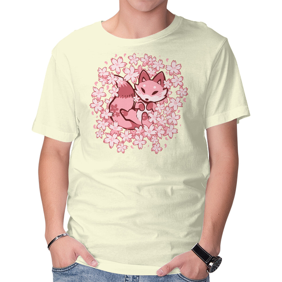 Cherry Blossom Fox