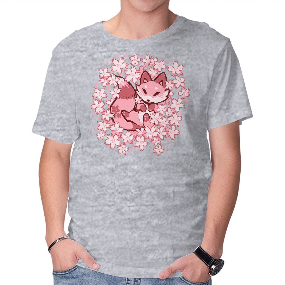 Cherry Blossom Fox