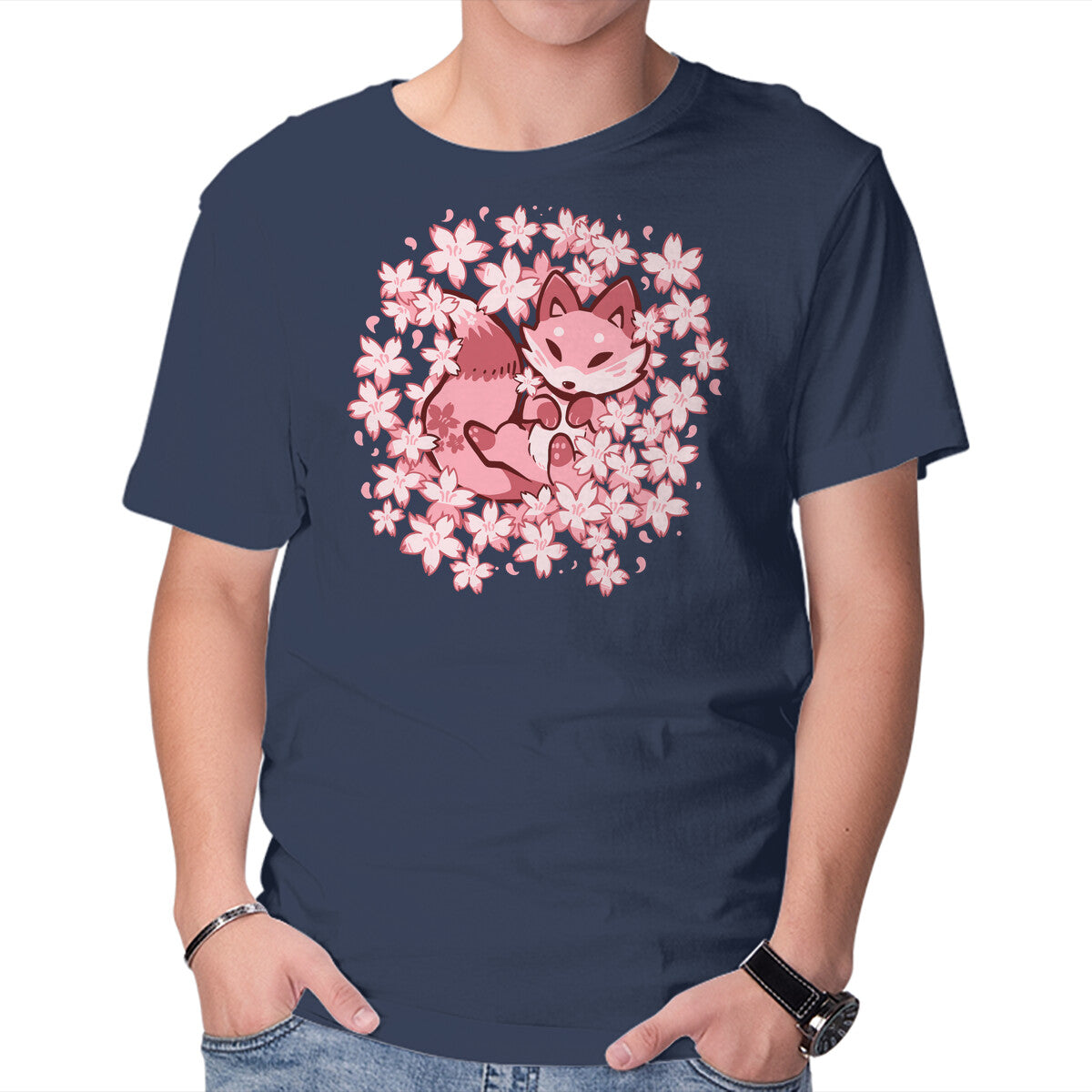 Cherry Blossom Fox