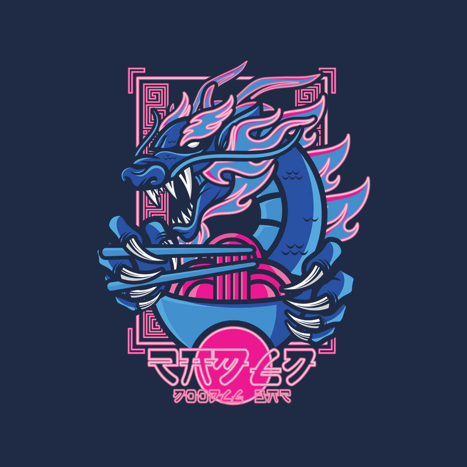 Neon Ramen Dragon