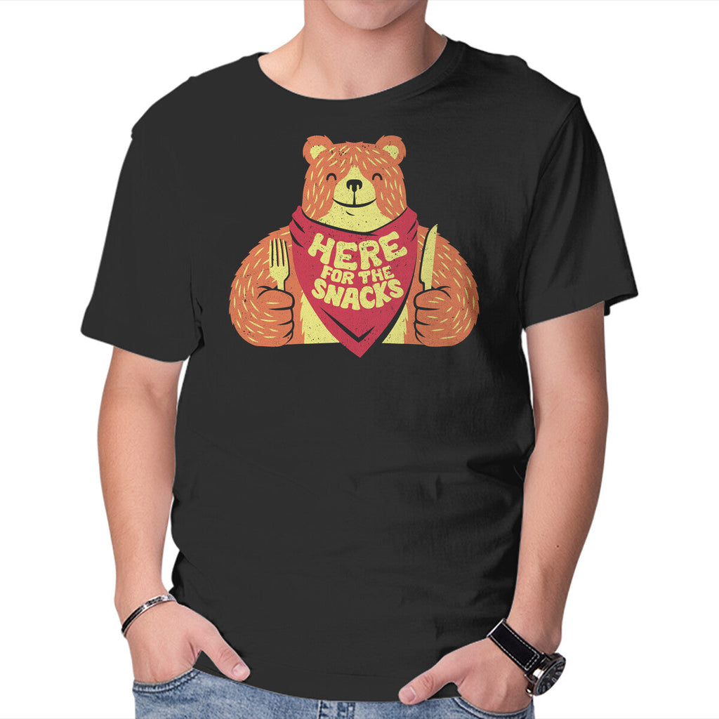 Here For The Snacks Bear