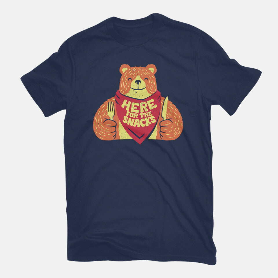 Here For The Snacks Bear