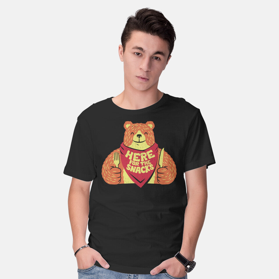 Here For The Snacks Bear