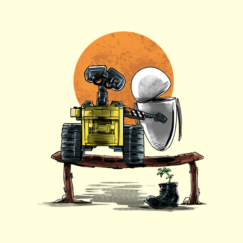 Robots Gazing At The Moon