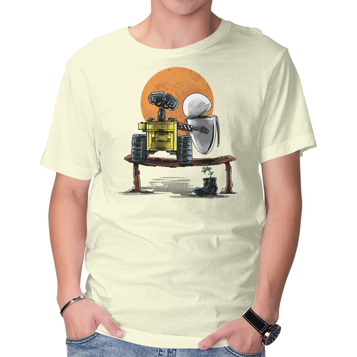 Robots Gazing At The Moon