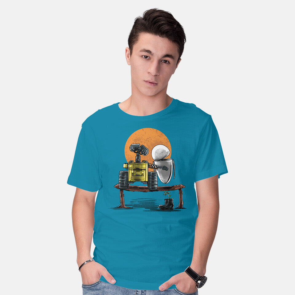 Robots Gazing At The Moon