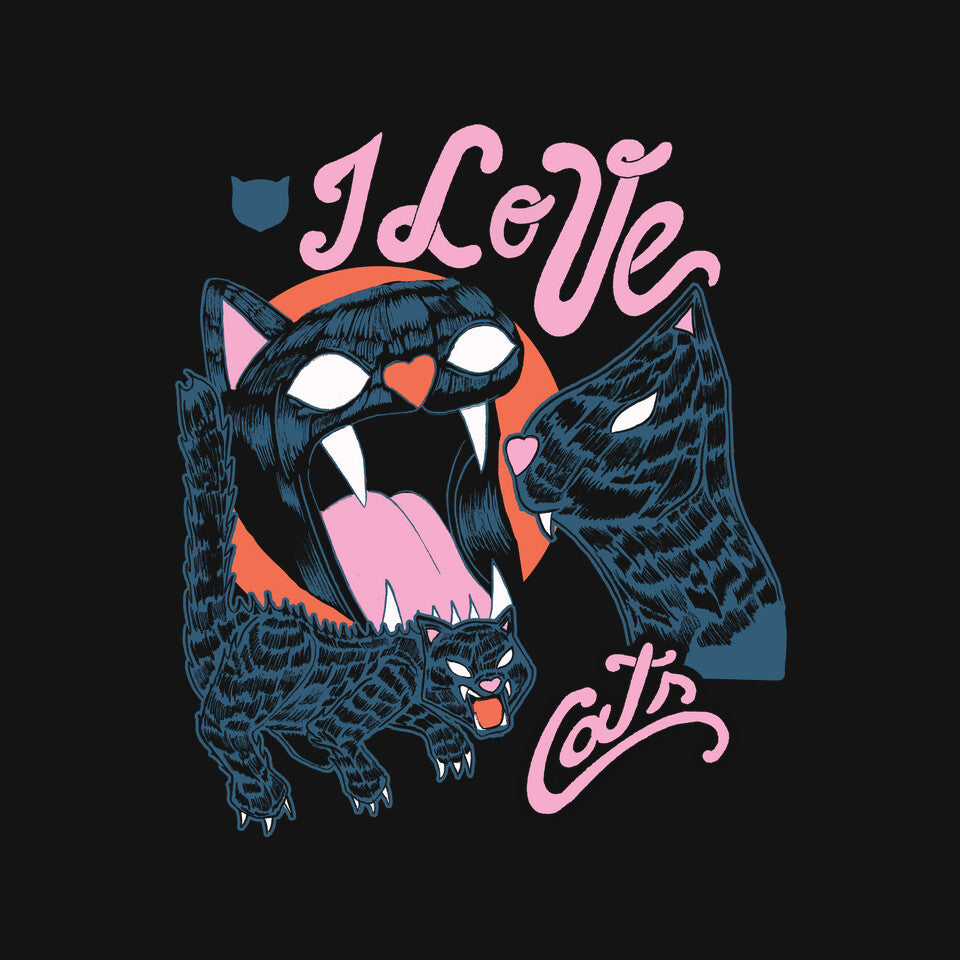I Love Cats Vintage