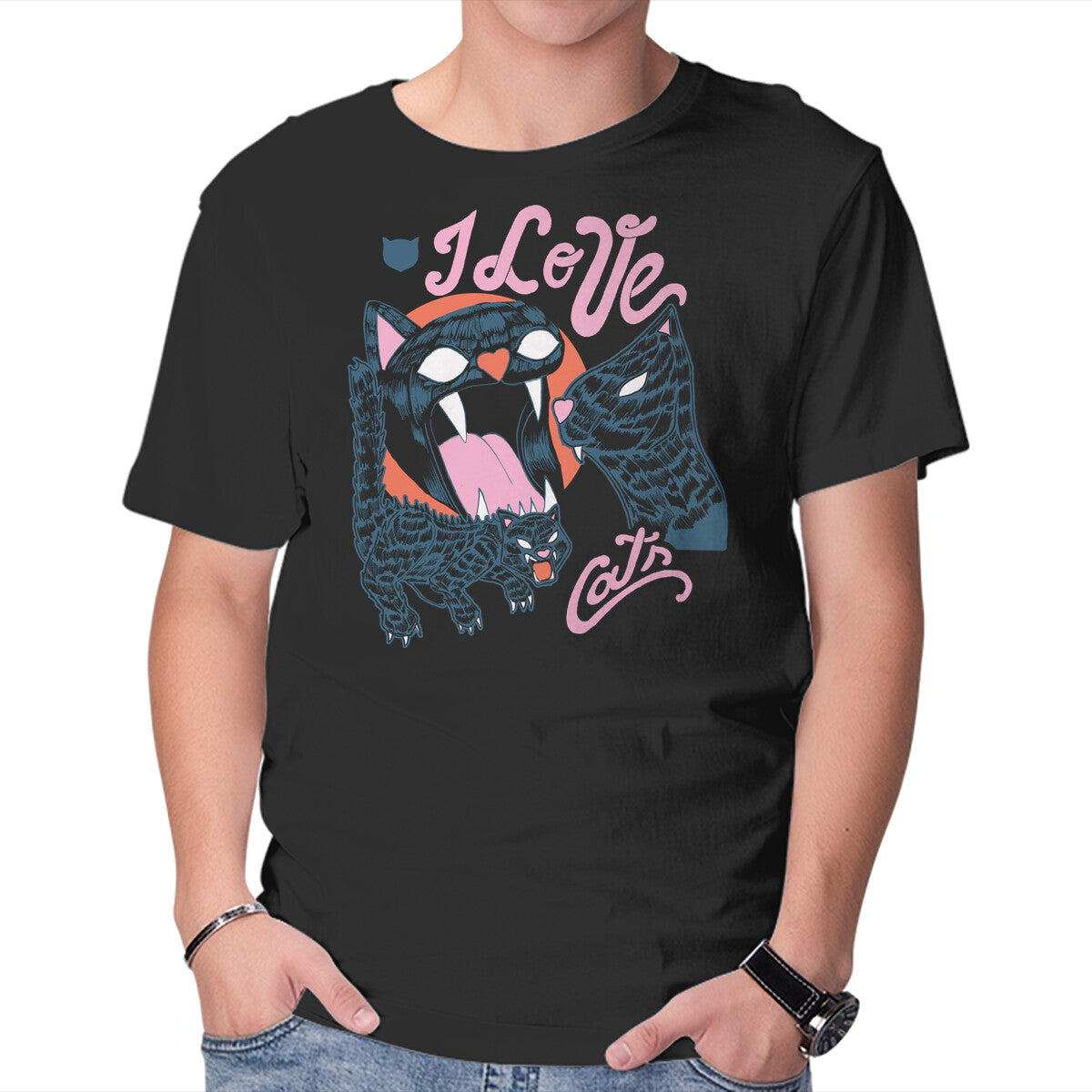 I Love Cats Vintage