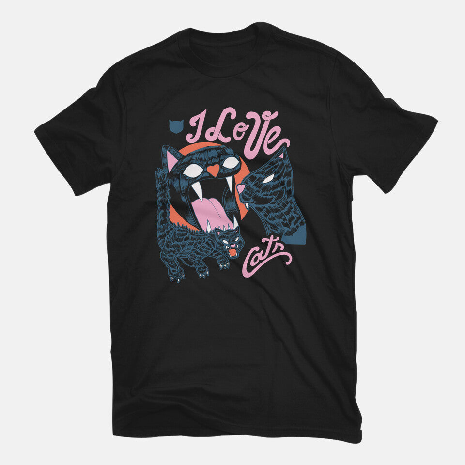 I Love Cats Vintage