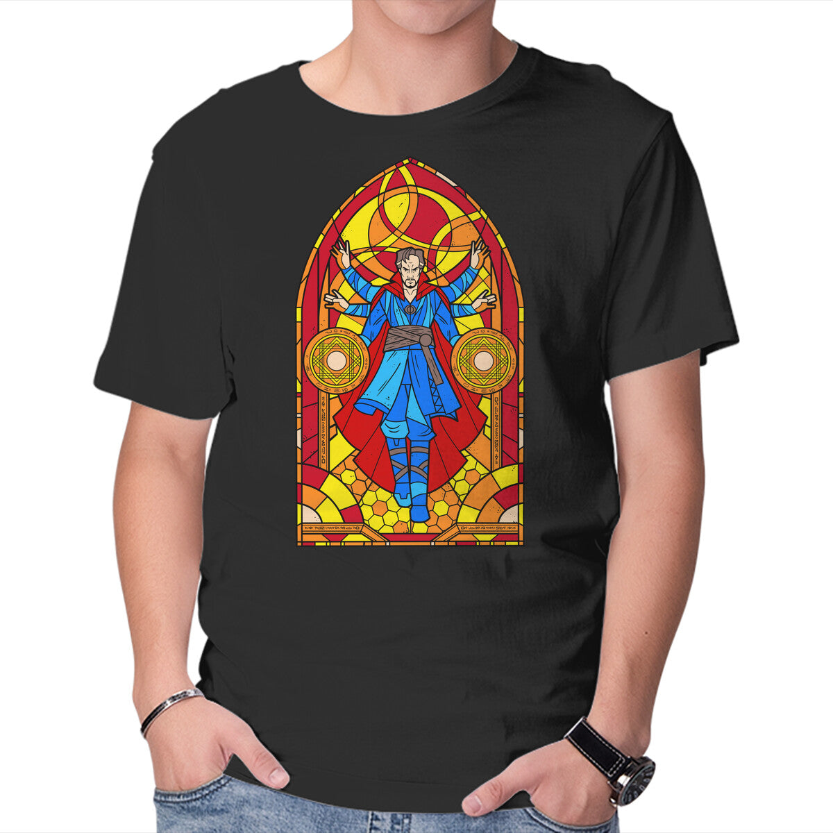Stained Glass Sorcerer