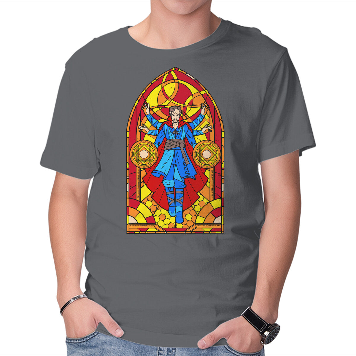 Stained Glass Sorcerer