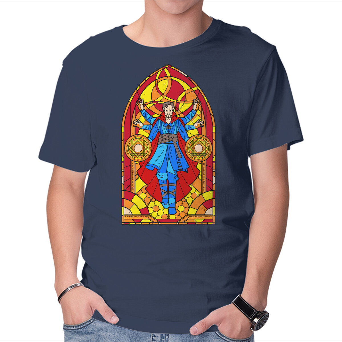 Stained Glass Sorcerer