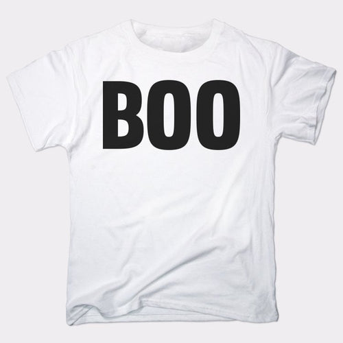 Boo Halloween Word Graphic