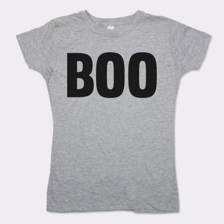 Boo Halloween Word Graphic