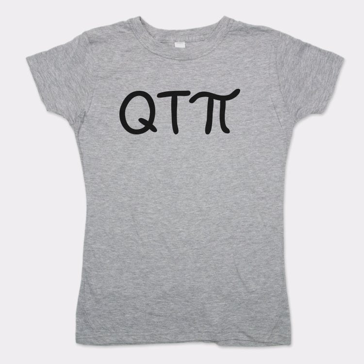 Cutie Pi Math Pun with Pi Symbol