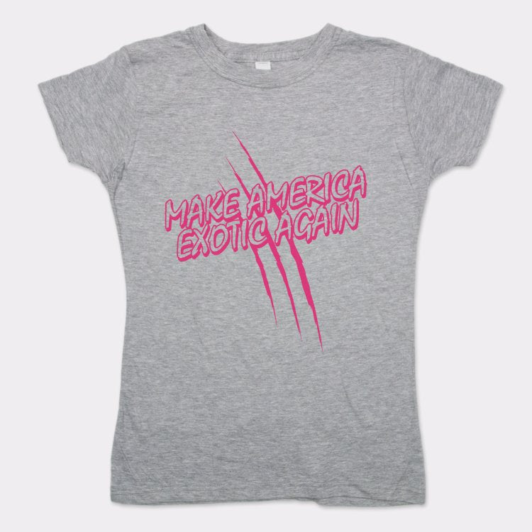 Make America Exotic Again Tiger Claw Scratch Design