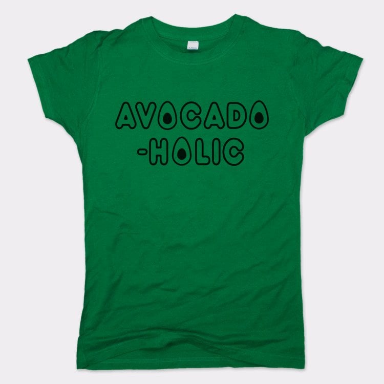 Avocado-Holic Funny Avocado Addict Pun