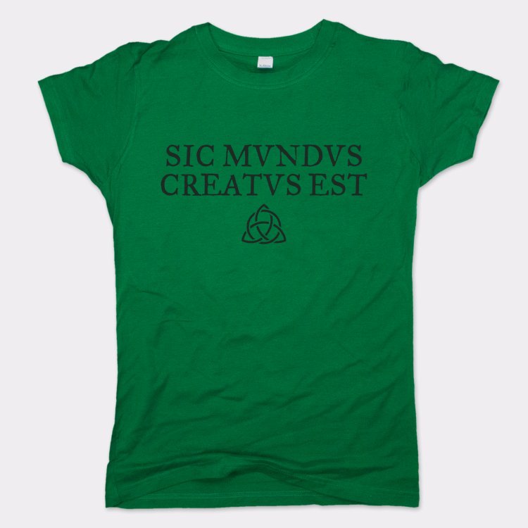 Sic Mundus Creatus Est Time Travel Symbol