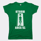 Storm Area 51 Alien Silhouette