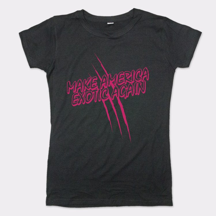 Make America Exotic Again Tiger Claw Scratch Design