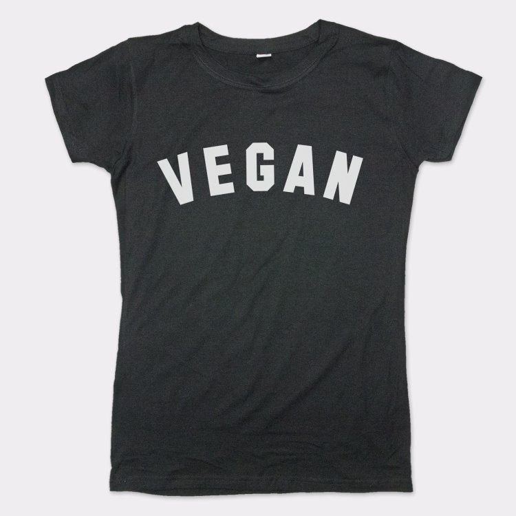 Vegan Collegiate Varsity Letters Design