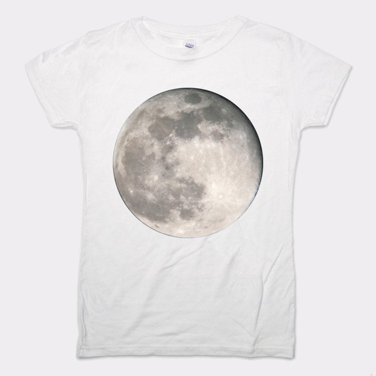 Full Moon Fever Realistic Moon Photograph