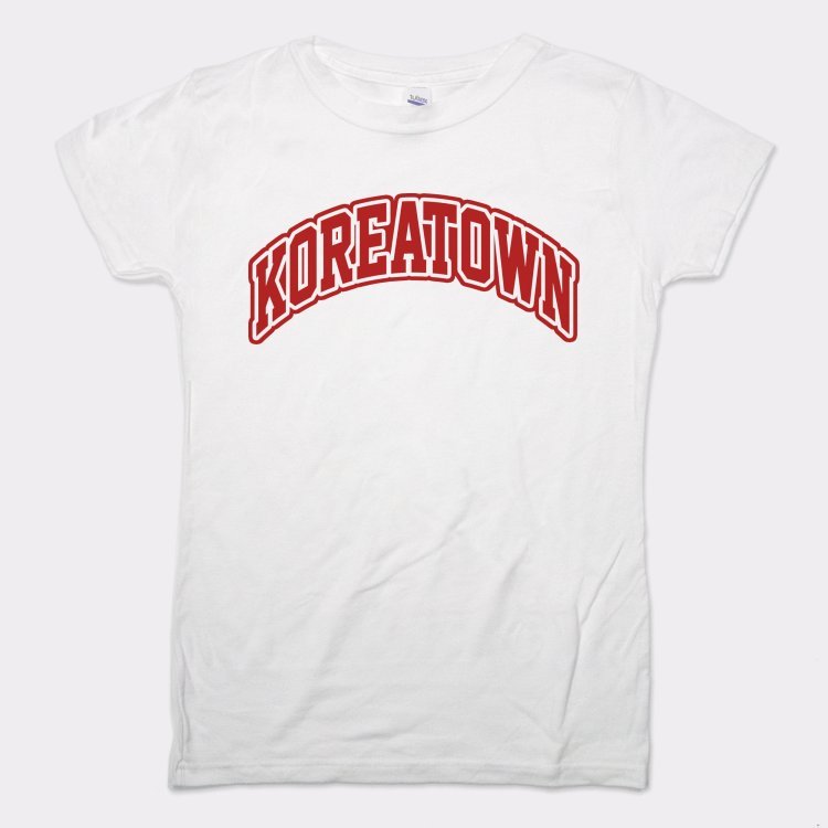 Koreatown Varsity Style Text