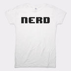 Nerd in Retro Pixel 8Bit Font