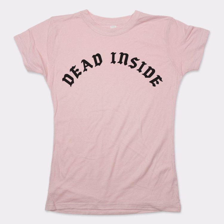 Dead Inside Gothic Font Sarcastic Emo Quote