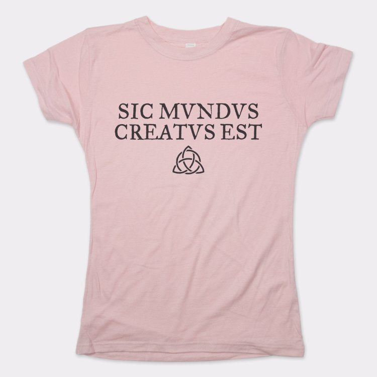 Sic Mundus Creatus Est Time Travel Symbol