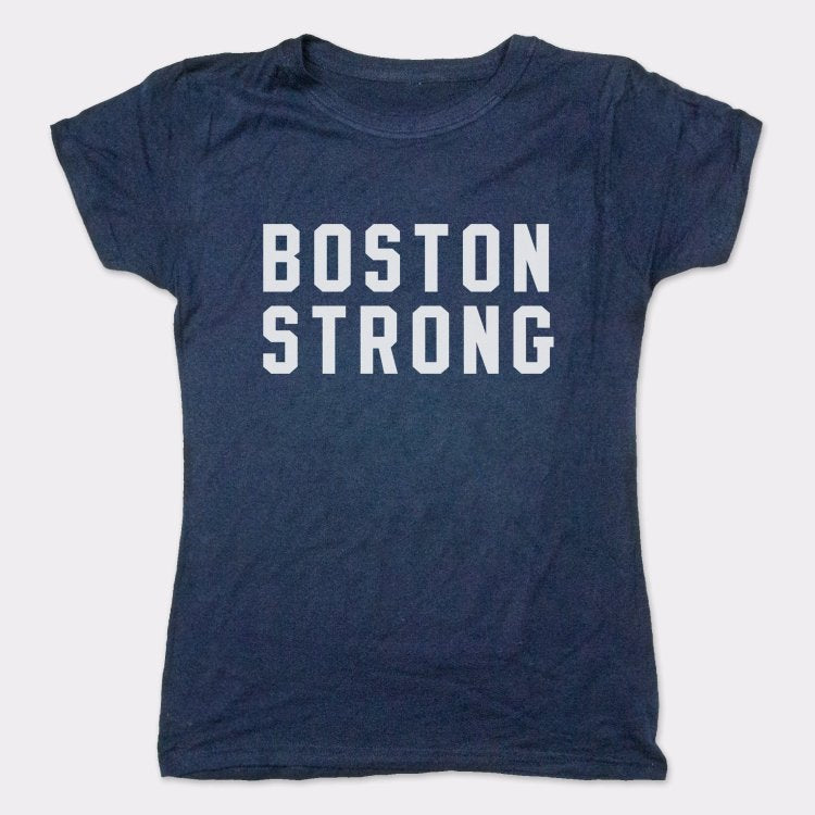 Boston Strong Bold Text Design