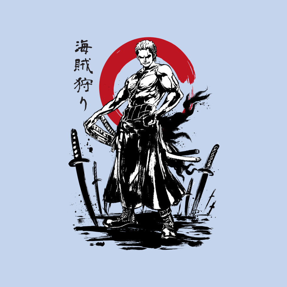 Pirate Hunter Swordsman Sumi-e