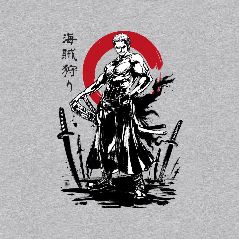 Pirate Hunter Swordsman Sumi-e