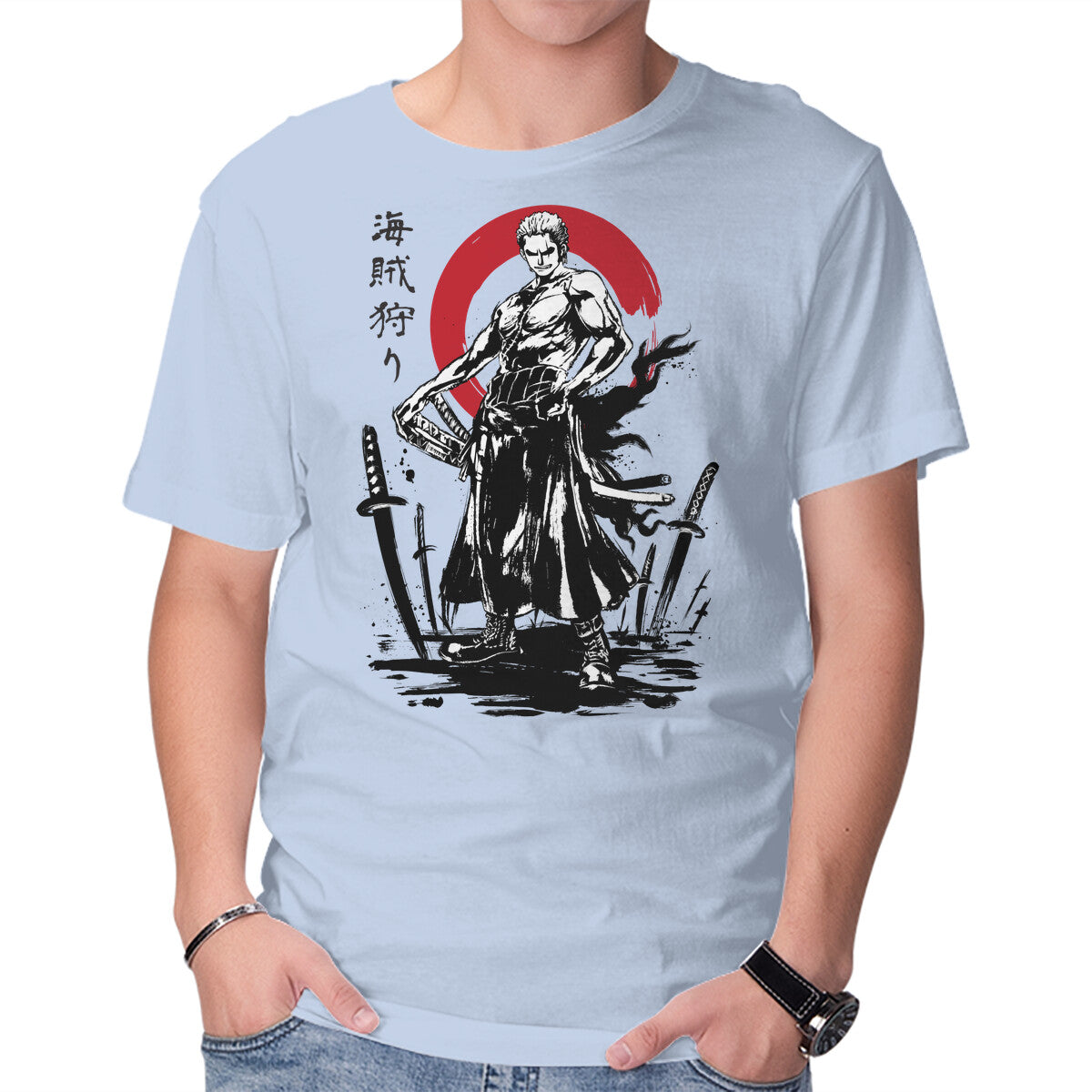 Pirate Hunter Swordsman Sumi-e