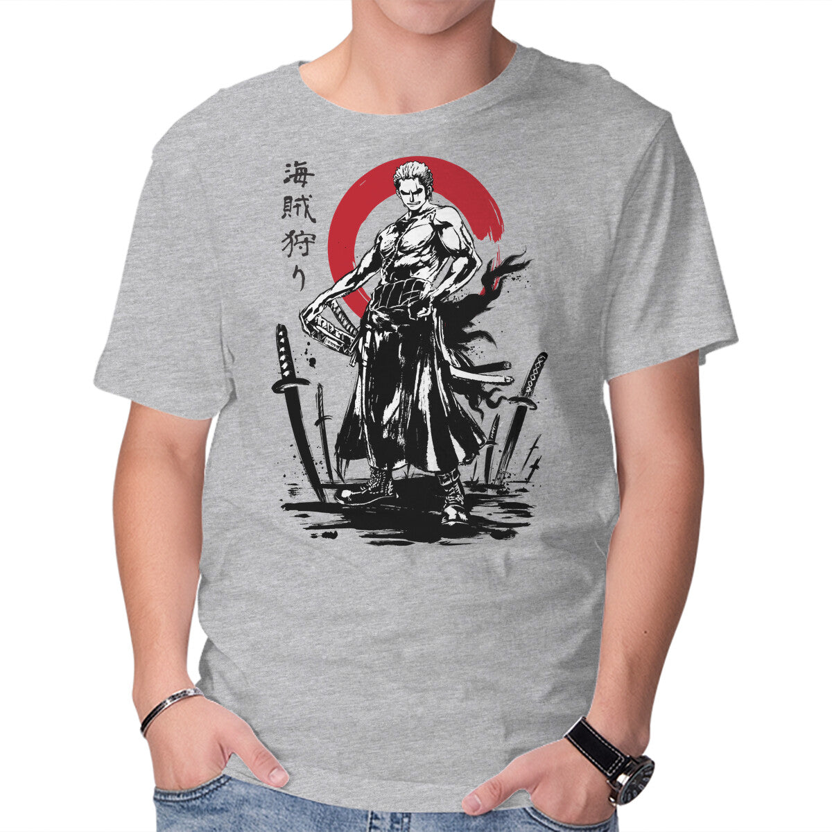 Pirate Hunter Swordsman Sumi-e