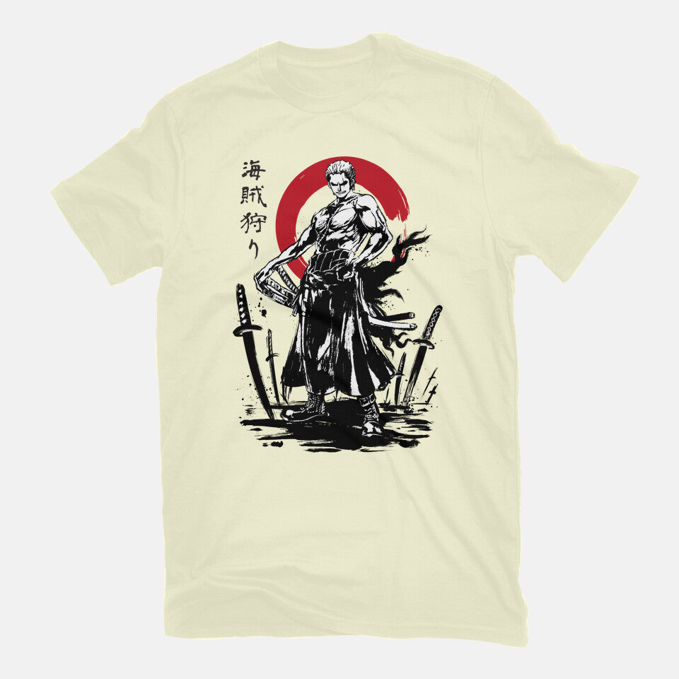 Pirate Hunter Swordsman Sumi-e