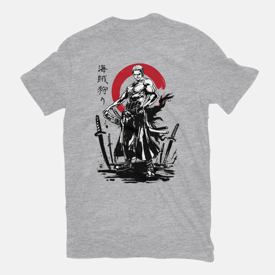 Pirate Hunter Swordsman Sumi-e