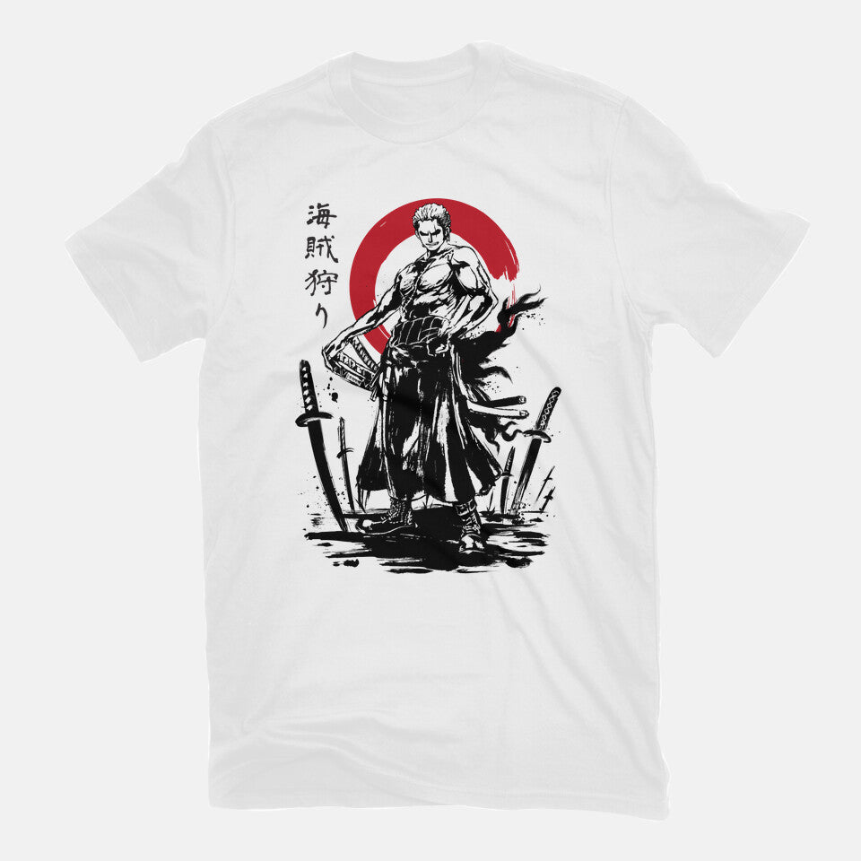Pirate Hunter Swordsman Sumi-e