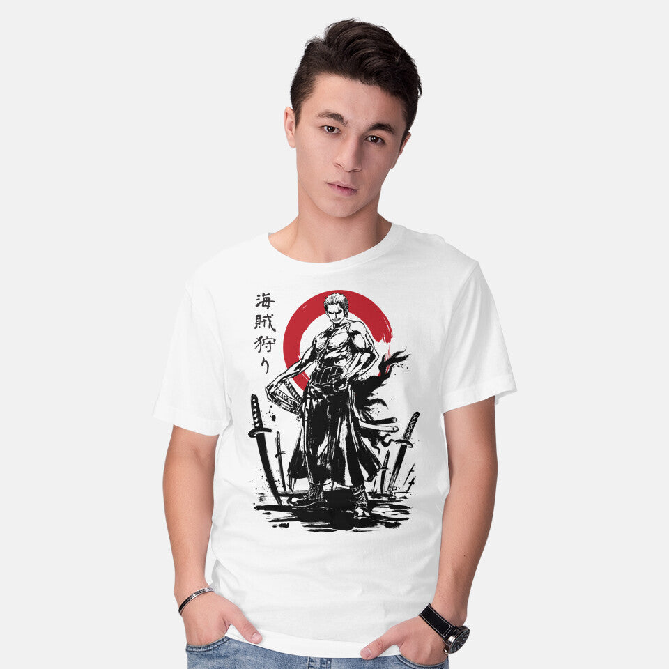 Pirate Hunter Swordsman Sumi-e