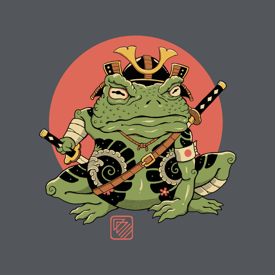 Tattooed Samurai Toad