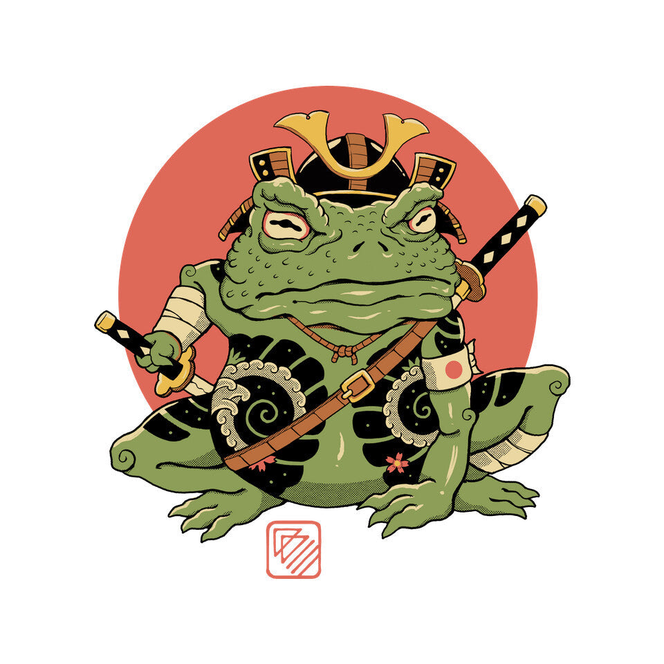 Tattooed Samurai Toad