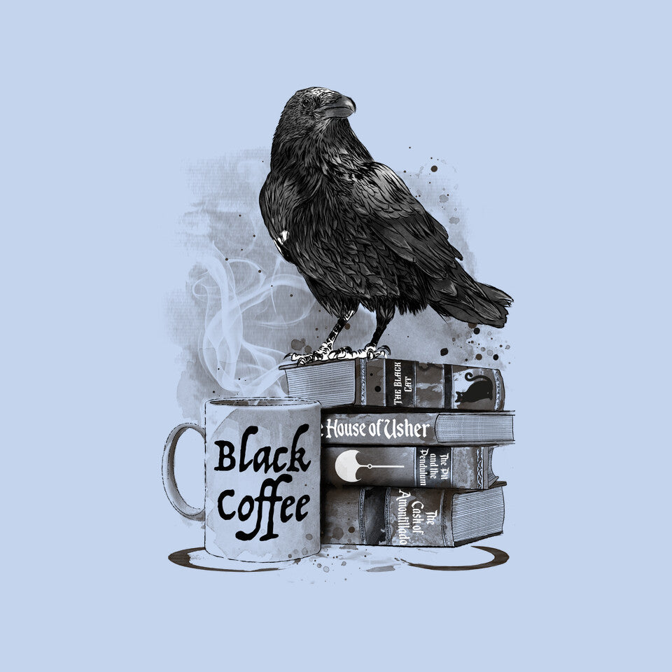 Coffee. Raven And Poe