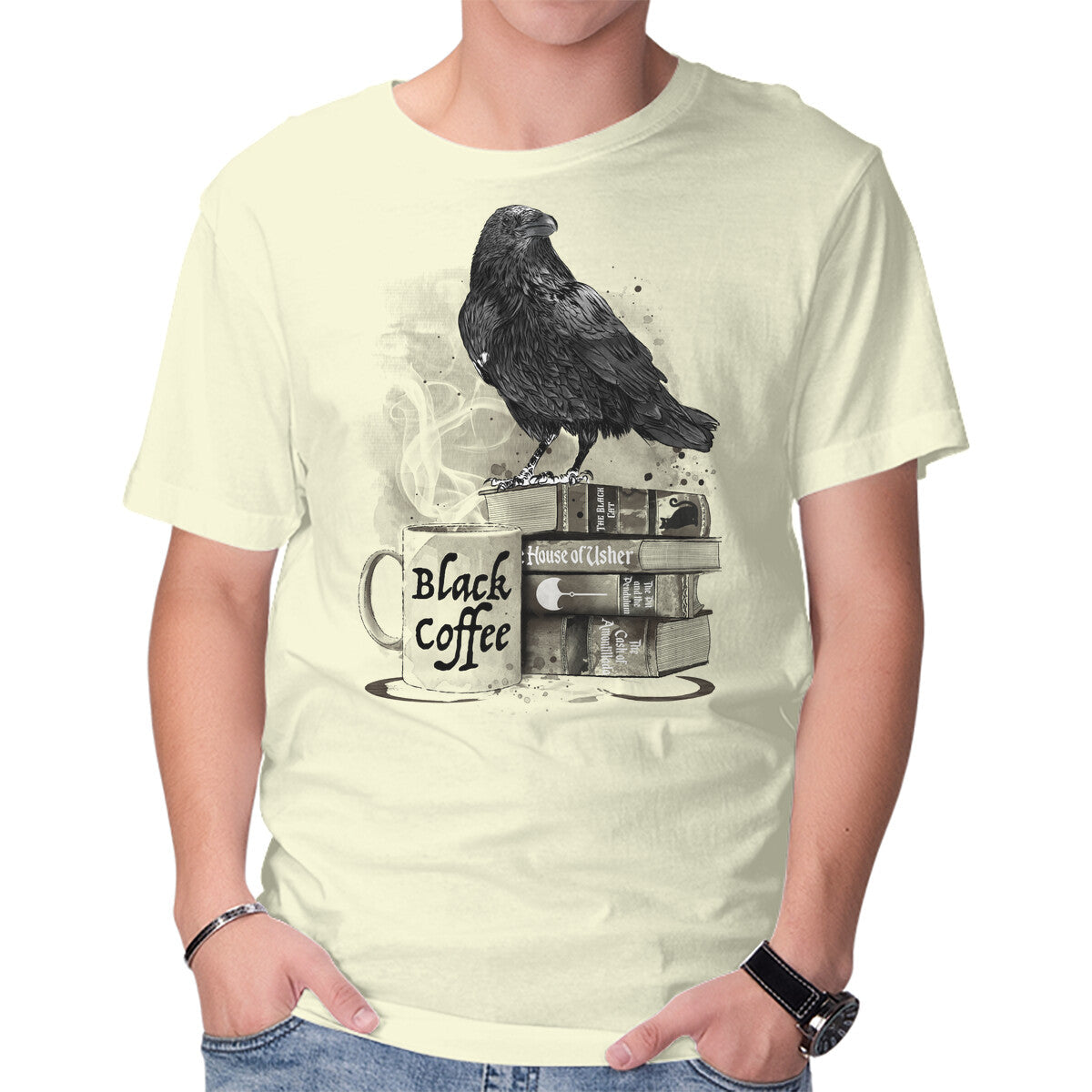 Coffee. Raven And Poe